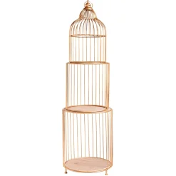 Étagère Cage à Oiseau, Haut. 140 Cm, B-ware-DecoWoerner Best
