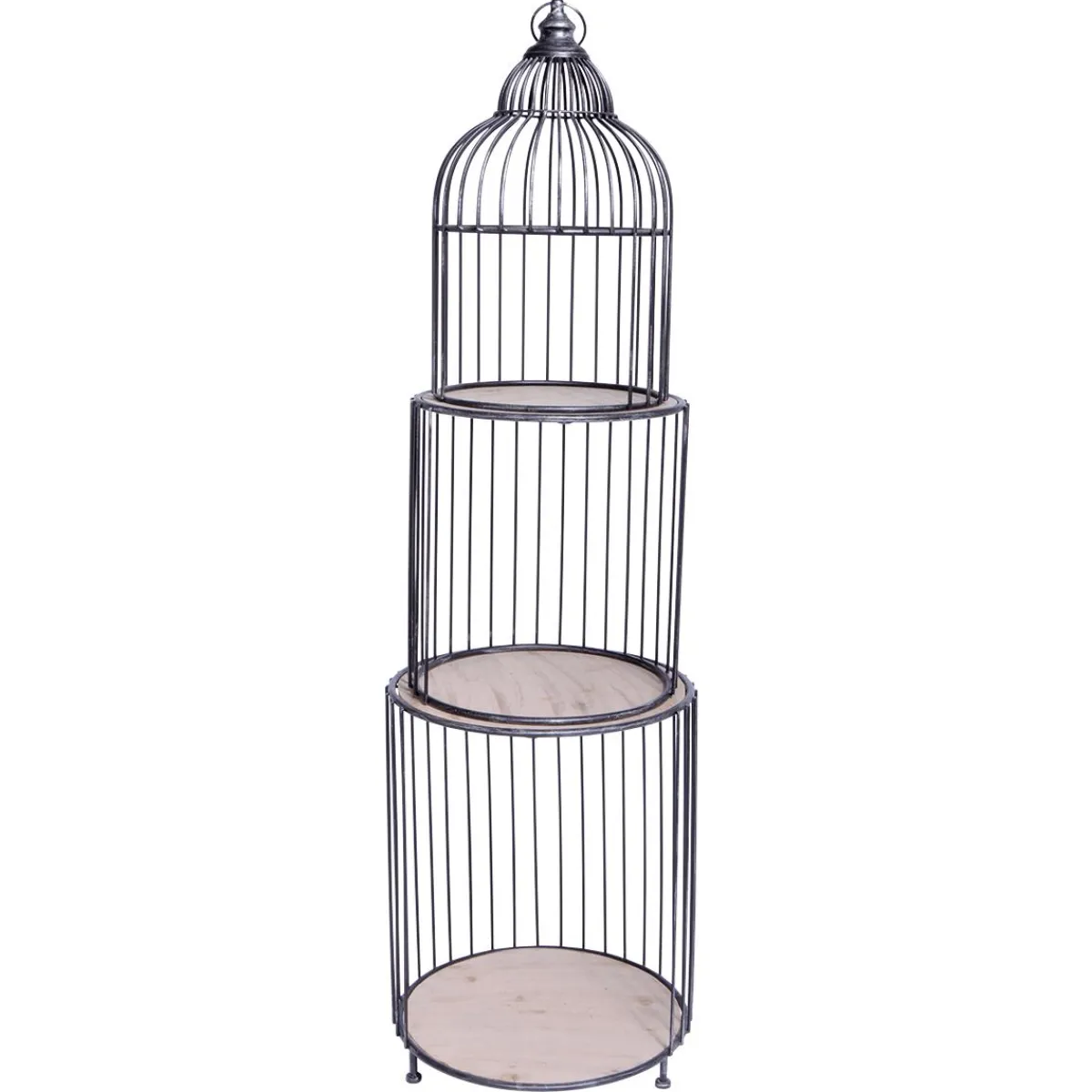 Étagère Cage à Oiseau, Haut. 140 Cm,-DecoWoerner New