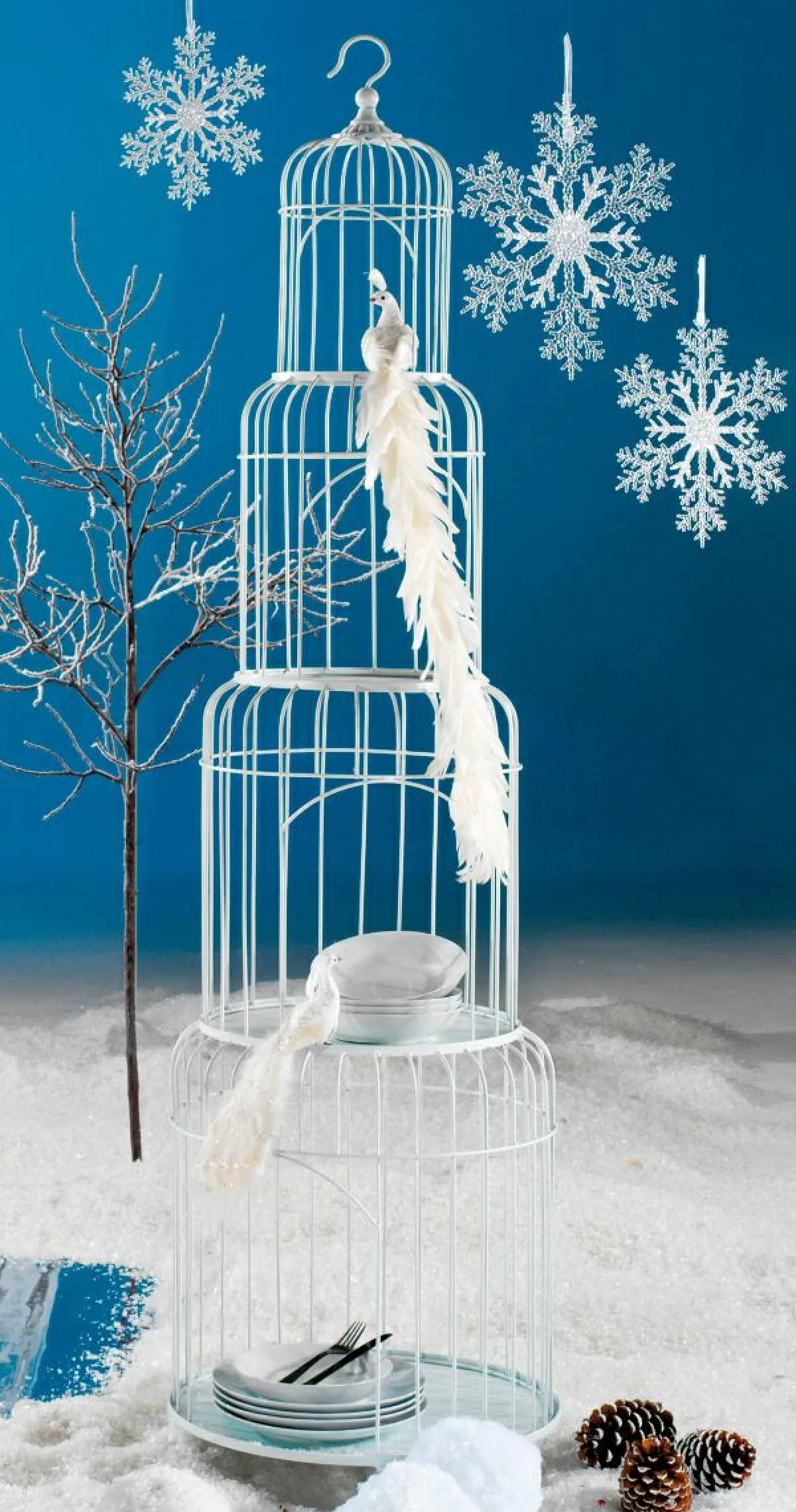 Étagère Cage à Oiseaux, 185 Cm, he-DecoWoerner Sale