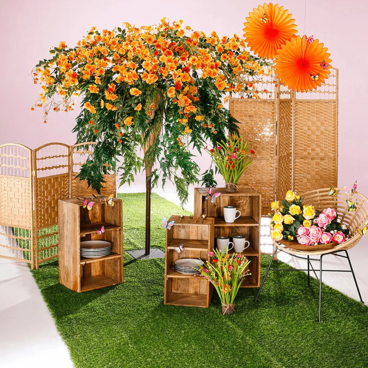 Étagères Décoratives En Bois 3 Pièces, 50 Cm, 65 Cm, 70 Cm De Haut-DecoWoerner Best