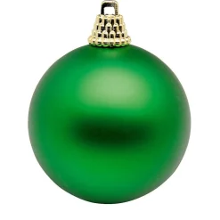 Tapis, Boules De Noël es En Plastique, 6 Cm Ø - 24 Pièces-DecoWoerner Online