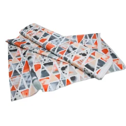 Tissu De Décoration "Triangle" Triangles De 140 Cm De Large-DecoWoerner Best