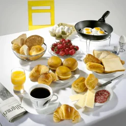 Toasts Alimentaires Grillés Factices 4 Pièces-DecoWoerner