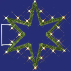 Étoile à 6 Branches, 135 X 150 Cm-DecoWoerner Hot