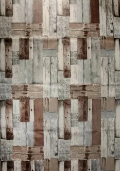 Toile Cirée Lavable "Beach-Holz", Vendu Au Mètre, Largeur 140 Cm-DecoWoerner Sale