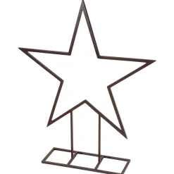 Étoile Métal. Haut. 80 Cm-DecoWoerner