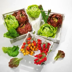 Tomates Roma En Grappe Factices Pour L'alimentation, Paquet De 2 Pièces-DecoWoerner Hot
