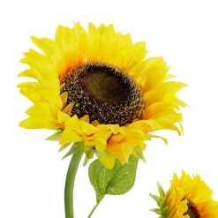 Tournesol Artificiel Avec 3 Fleurs s 87 Cm-DecoWoerner Clearance