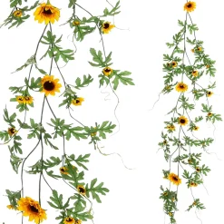 Tournesol Artificiel Liane 125 Cm-DecoWoerner Clearance