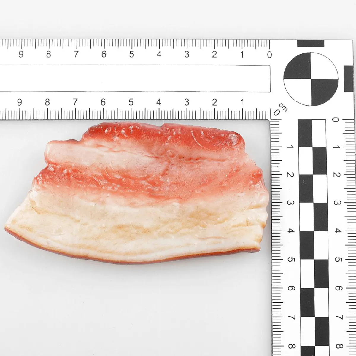 Tranches De Lard Aliment Factice, 8 Cm, 3 Pces-DecoWoerner