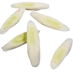 Tranches De Poireaux Aliment Factice, 6 Pces-DecoWoerner