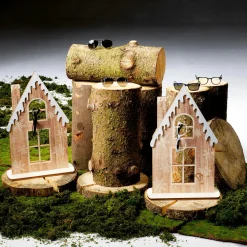 Tronc En Bois Déco Long. 70 Cm-DecoWoerner New