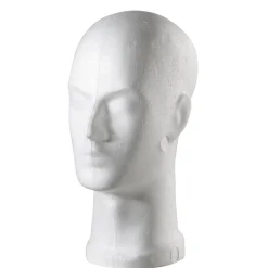 Tête Déco En Polystyrène, Haut. 32 Cm-DecoWoerner Best