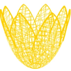 Tulipe 3D En Fibre Tressée 102 X 100 Cm-DecoWoerner Hot