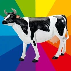 Vache Déco Haut. 156 Cm-DecoWoerner Hot