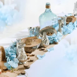 Vases En Pour Décoration De Table Avec Plateau, 8 Pièces-DecoWoerner Clearance