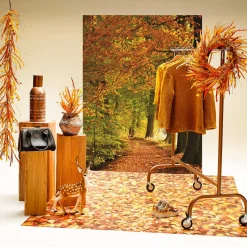 Vigne Artificielle En Mélange D'automne 150 Cm-DecoWoerner Clearance