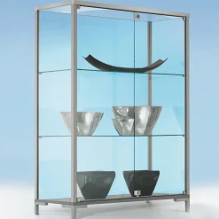 Vitrine Armoire 135 X 80 X 40 Cm-DecoWoerner Best