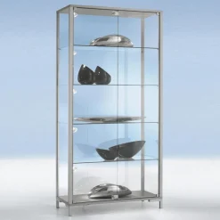 Vitrine Avec éclairage 186 X 100 X 40 Cm-DecoWoerner Online
