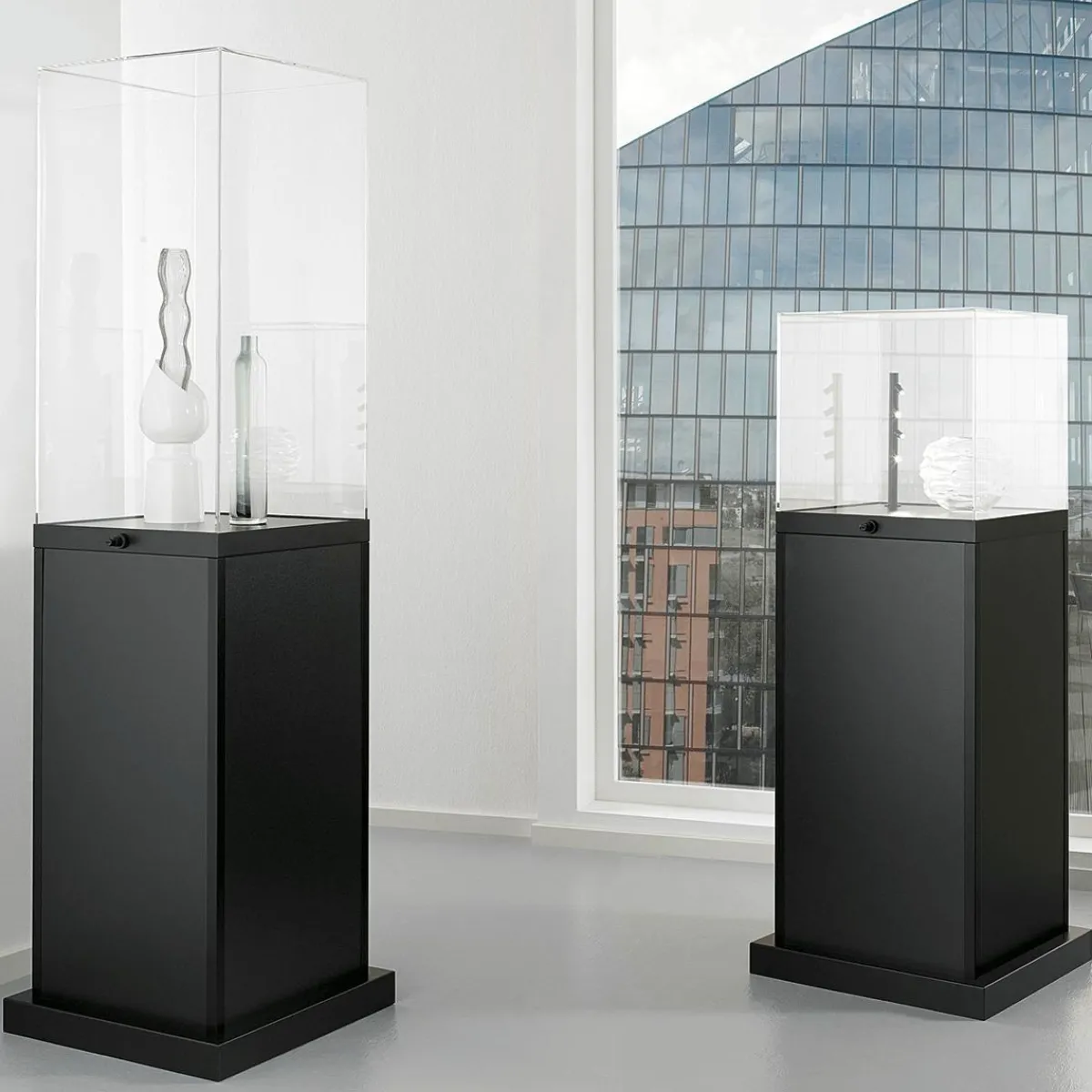 Vitrine Produits Haut. 200 Cm-DecoWoerner New