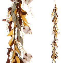 Vrille Automnale De Plantes Artificielles En Coton 152 Cm-DecoWoerner New