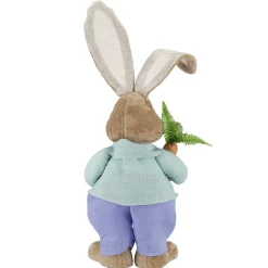 XXL Lapin De Pâques En Peluche Avec Carotte Et Pelle 36 X 23 X 92 Cm-DecoWoerner Best