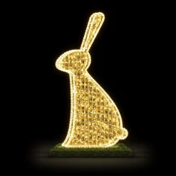XXL LED Chaud Lapin Assis 155 Cm-DecoWoerner Best