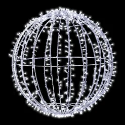 XXL LED Sphère Froide Objet Lumineux Pour L'extérieur 120 Cm Ø-DecoWoerner Discount