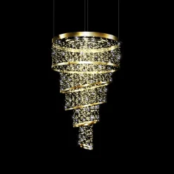 XXL Objet Lumineux Décatif Lustre Dé 200 Cm-DecoWoerner Outlet