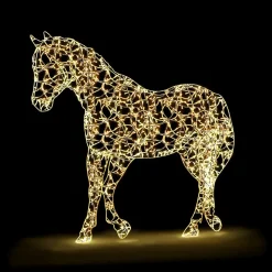 XXL Objet Lumineux LED Cheval Courant à L'extérieur-DecoWoerner Best