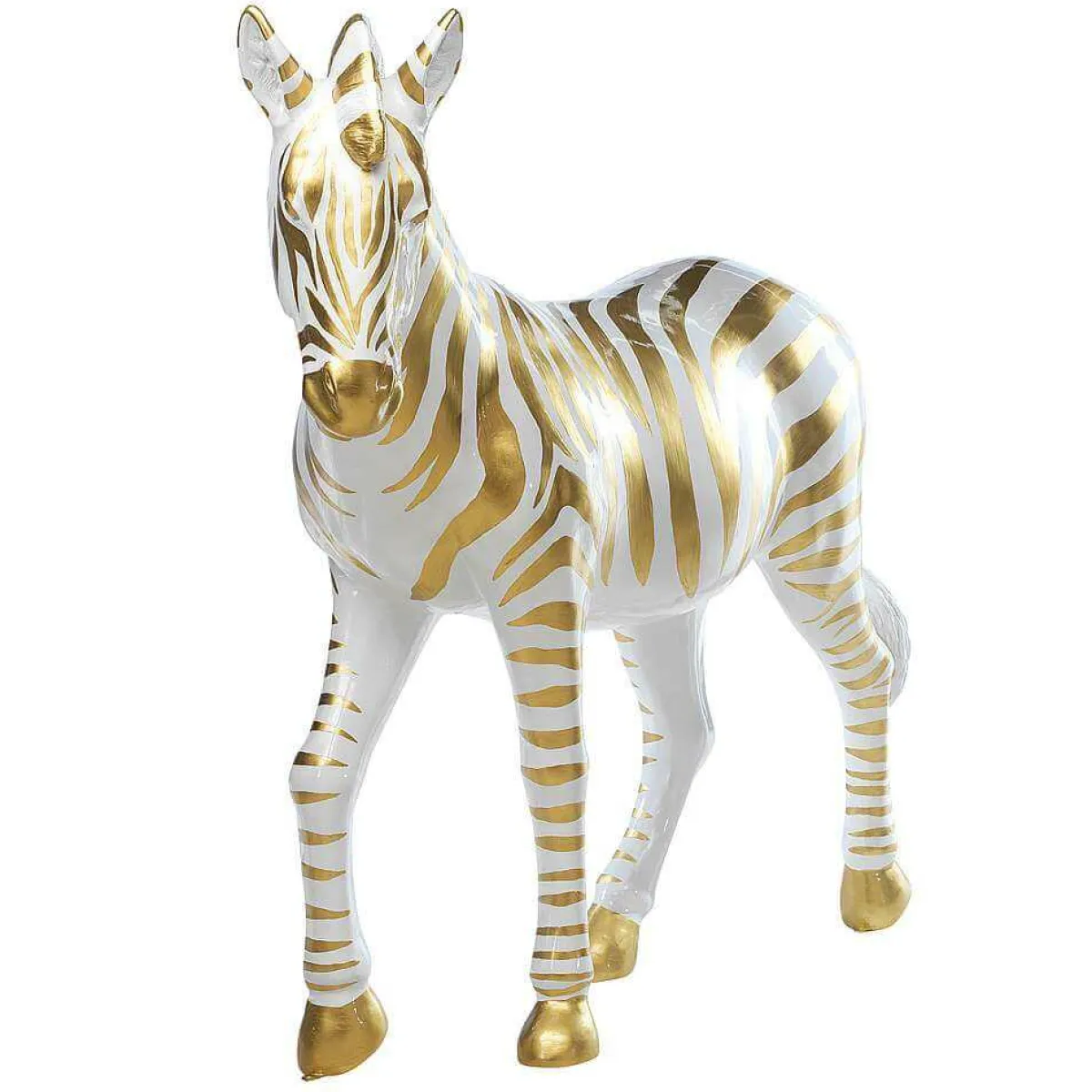 Zèbre Déco Long. 190 Cm, Blanc/-DecoWoerner Outlet